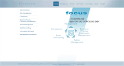 Desktop Screenshot of focus-dv.de