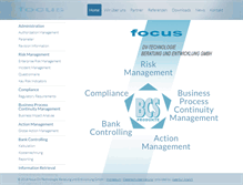 Tablet Screenshot of focus-dv.de